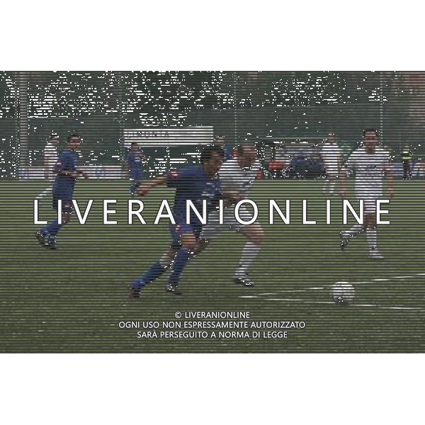 Roma, Oratorio S.Pietro 24 02 2007 Clericus Cup primo campionato di calcio per preti e seminaristi provenienti da tutto il mondo. Partita di inizio torneo il collegio \'Mater Ecclesiae\' (in maglia blu) e \'Gregoriana\' (in maglia bianca) Ph Flavio Ianniello