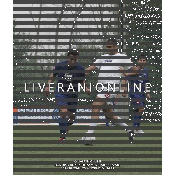 Roma, Oratorio S.Pietro 24 02 2007 Clericus Cup primo campionato di calcio per preti e seminaristi provenienti da tutto il mondo. Partita di inizio torneo il collegio \'Mater Ecclesiae\' (in maglia blu) e \'Gregoriana\' (in maglia bianca) Ph Flavio Ianniello