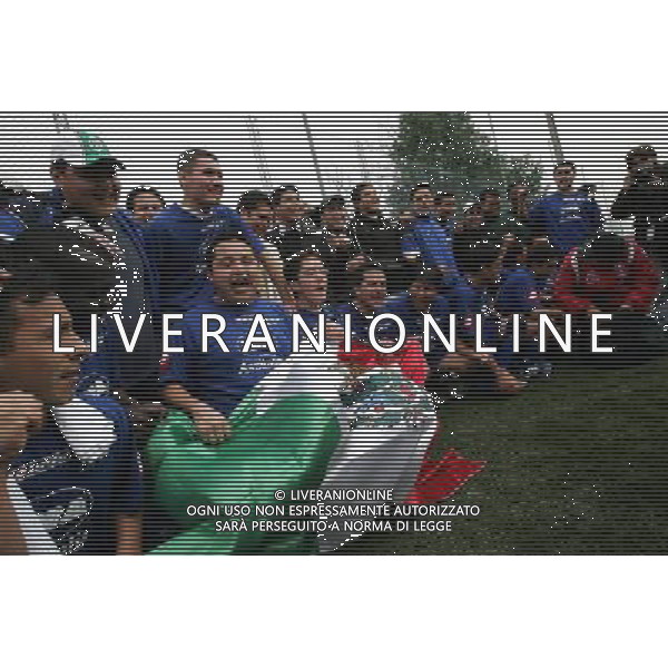 Roma, Oratorio S.Pietro 24 02 2007 Clericus Cup primo campionato di calcio per preti e seminaristi provenienti da tutto il mondo. Partita di inizio torneo il collegio \'Mater Ecclesiae\' (in maglia blu) e \'Gregoriana\' (in maglia bianca). Ph Flavio Ianniello