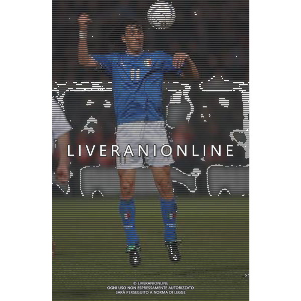 ITALIA-FINLANDIA 29-03-2003 NELLA FOTO DEL VECCHIO MARCO FOTO MARCO LUZZANI-AGENZIA ALDO LIVERANI