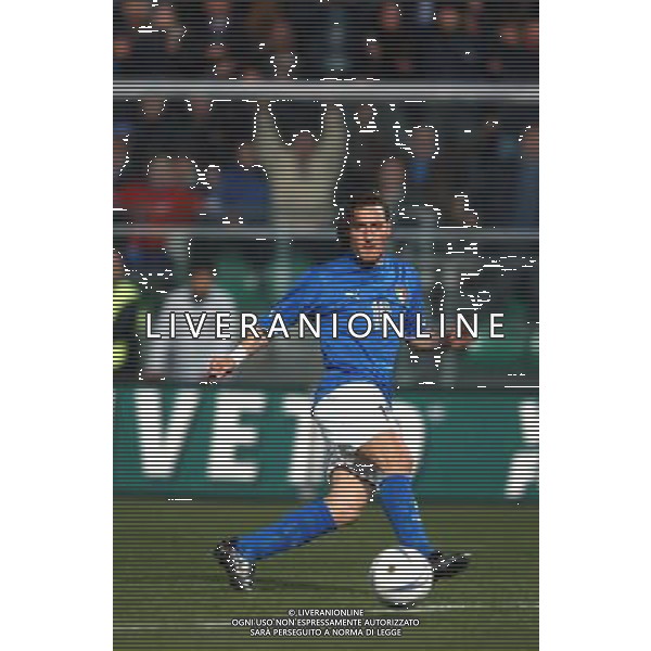 ITALIA-FINLANDIA 29-03-2003 NELLA FOTO TOTTI FRANCESCO FOTO MARCO LUZZANI-AGENZIA ALDO LIVERANI