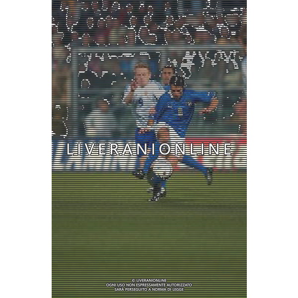 ITALIA-FINLANDIA 29-03-2003 NELLA FOTO PERROTTA SIMONE FORSSELL MIKAEL FOTO MARCO LUZZANI-AGENZIA ALDO LIVERANI