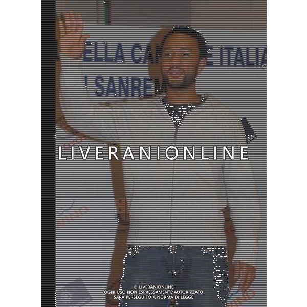 San Remo 27 febbraio 2007 Conferenza stampa John Legend foto AG / Agenzia Aldo Liverani