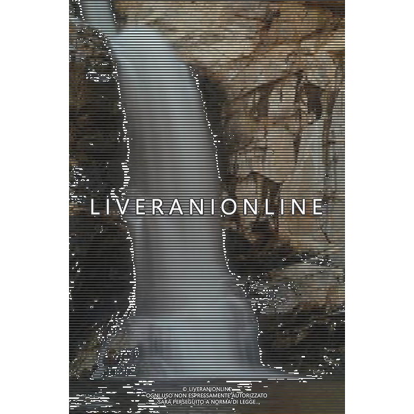 ARCHIVIO ALDO LIVERANI NELLA FOTO UNA CASCATA IFC-AGENZIA ALDO LIVERANI