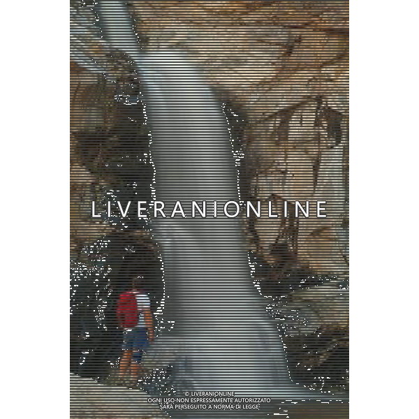 ARCHIVIO ALDO LIVERANI NELLA FOTO UNA CASCATA IFC-AGENZIA ALDO LIVERANI