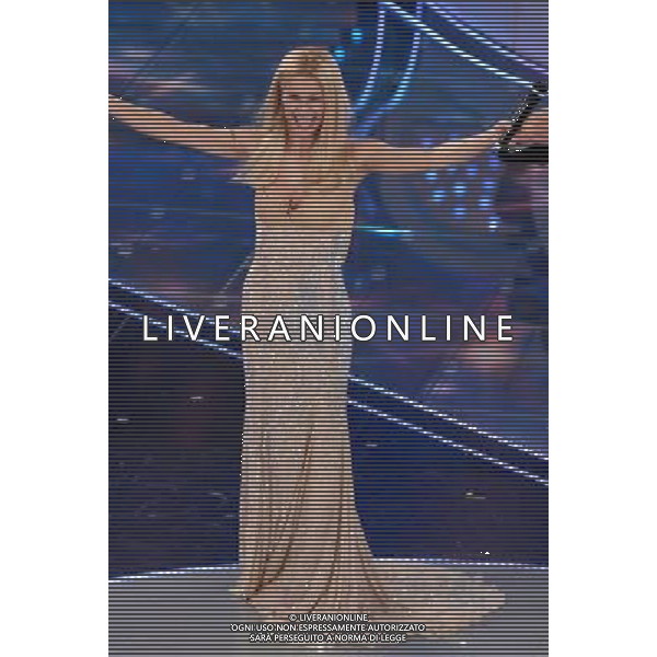 57¡ Festival della Canzone Italiana San remo 28/02/2007 Seconda Serata nella foto Michelle Hunziker ph AG/Ag. Aldo Liverani