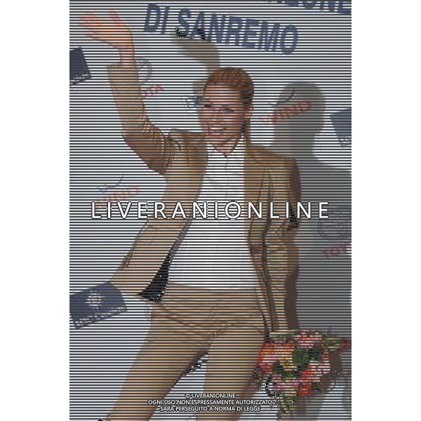 SANREMO 2/3/2007 57° FESTIVAL DELLA CANZONE ITALIANA NELLA FOTO MICHELLE HUNZIKER FOTO ROMANO/AG ALDO LIVERANI
