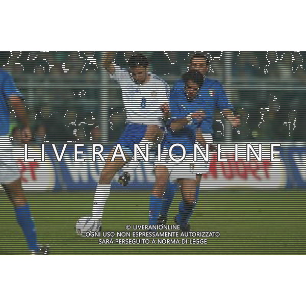 ITALIA-FINLANDIA 29-03-2003 NELLA FOTO PERROTTA SIMONE-ILOLA JARI FOTO MARCO LUZZANI-AGENZIA ALDO LIVERANI