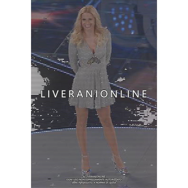 57 festival della canzone italiana Sanremo 02/03/2007 nella foto Michelle Hunziker ph AG/Ag. Aldo Liverani
