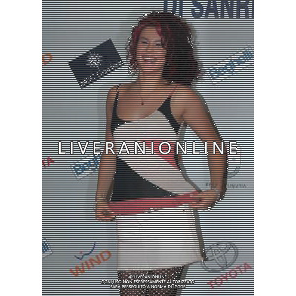 SANREMO 3/3/2007 57° FESTIVAL DELLA CANZONE ITALIANA NELLA FOTO JOSS STONE FOTO ROMANO/AG ALDO LIVERANI