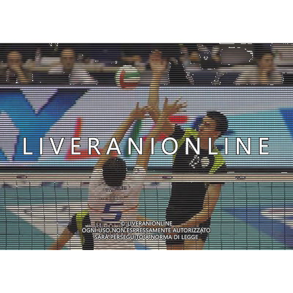 milano 03-03-2007 ergo volley land 2007 tim cup A1 final four m. roma volley - maggiora latina nella foto kooistra e fortunato ph marco luzzani/ag. aldo liverani s.a.s.