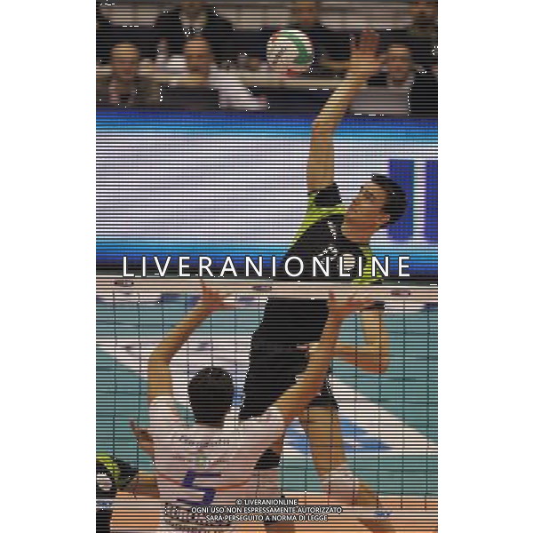 milano 03-03-2007 ergo volley land 2007 tim cup A1 final four m. roma volley - maggiora latina nella foto kooistra e fortunato ph marco luzzani/ag. aldo liverani s.a.s.