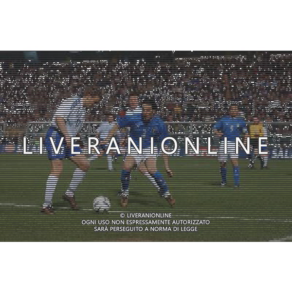 ITALIA-FINLANDIA 29-03-2003 GIANLUCA ZAMBROTTA-JOHANSSON JONATAN FOTO MARCO LUZZANI-AGENZIA ALDO LIVERANI