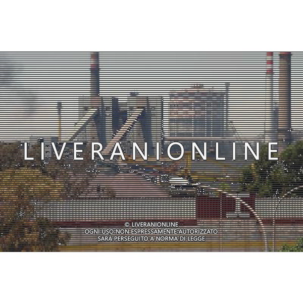 TARANTO CITTA\' 03/03/2007 nella foto ILVA (ex Italsider) PARCHI MINERALI Ph INGENITO/Ag. ALDO LIVERANI