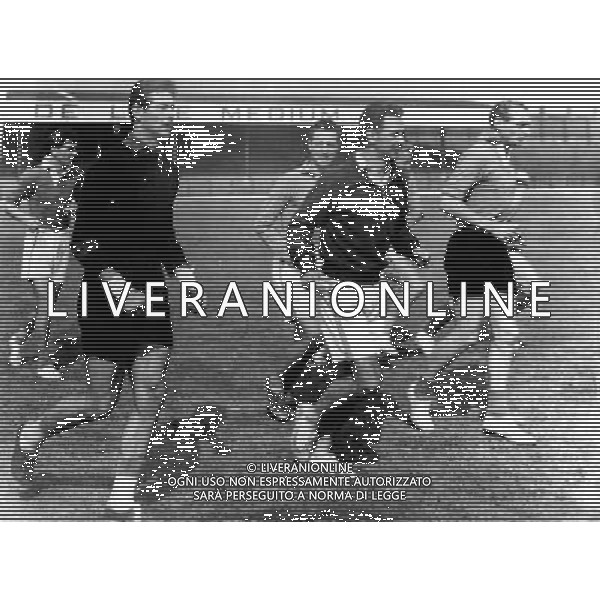 Lorenzo Buffon Calciatore (Portiere) anni \'60 ph archivio Giovanni Liverani/Ag. Aldo Liverani