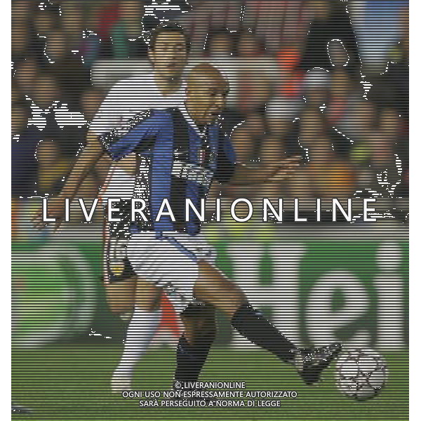 VALENCIA-INTER CHAMPIONS LEAGUE 06/03/2007 NELLA FOTO OLIVER DACOURT FOTO ANDREOLI-ALDO LIVERANI