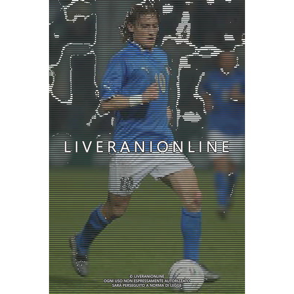 ITALIA-FINLANDIA 29-03-2003 NELLA FOTO TOTTI FRANCESCO FOTO MARCO LUZZANI-AGENZIA ALDO LIVERANI