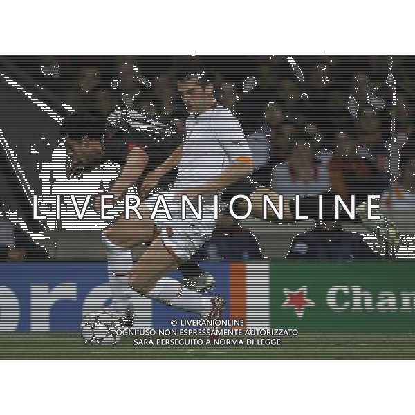 Lione (FRA) 06/03/2007 Champions League 2006/07 Olympique Lyonnaise-Roma 0:2 nella foto cristian chivu e fred ph marco luzzani/ag aldo liverani s.a.s.