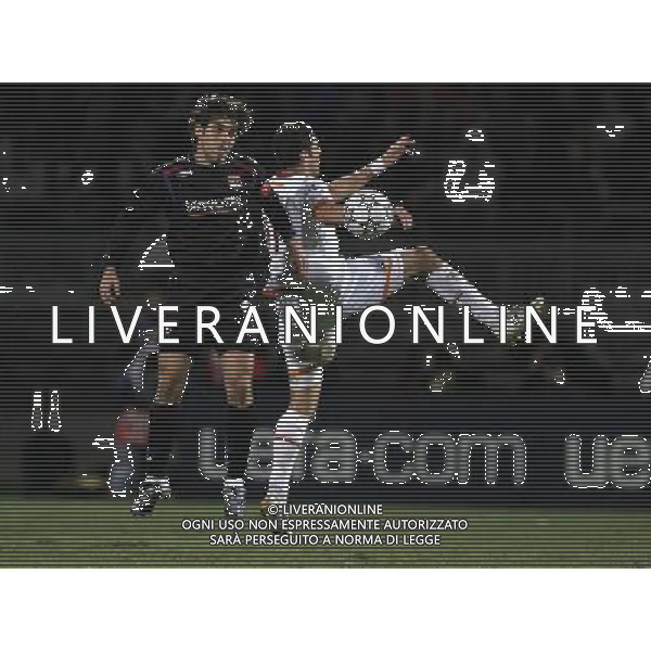 Lione (FRA) 06/03/2007 Champions League 2006/07 Olympique Lyonnaise-Roma 0:2 nella foto juninho e perrotta simone ph marco luzzani/ag aldo liverani s.a.s.