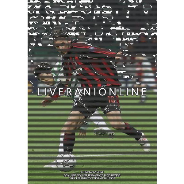 Milan - Celtic Glasgow Champions League Ottavi di Ritorno 07/03/2007 nella foto nakamura e jankulovski marek ph luzzani/Ag. Aldo Liverani