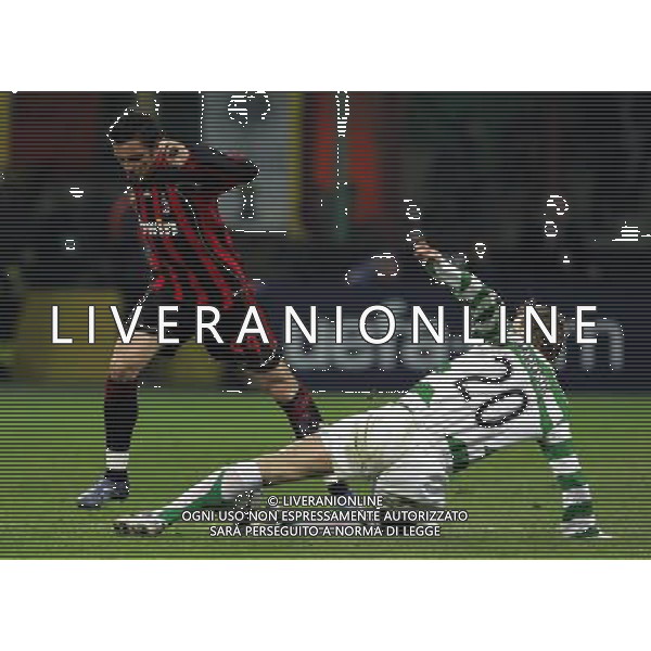 Milan - Celtic Glasgow Champions League Ottavi di Ritorno 07/03/2007 nella foto massimo oddo e jarosik ph luzzani/Ag. Aldo Liverani