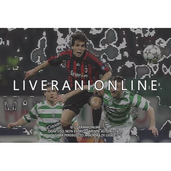 Milan - Celtic Glasgow Champions League Ottavi di Ritorno 07/03/2007 nella foto kaka e mcmanus ph luzzani/Ag. Aldo Liverani