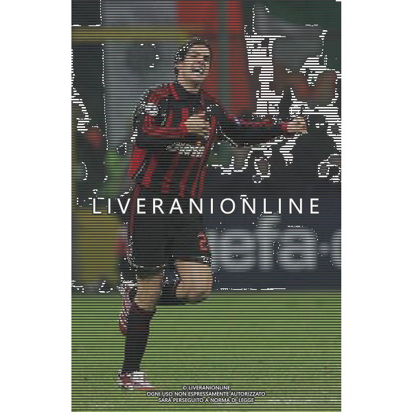 Milan - Celtic Glasgow Champions League Ottavi di Ritorno 07/03/2007 nella foto esultanza dopo il gol di kaka ph luzzani/Ag. Aldo Liverani