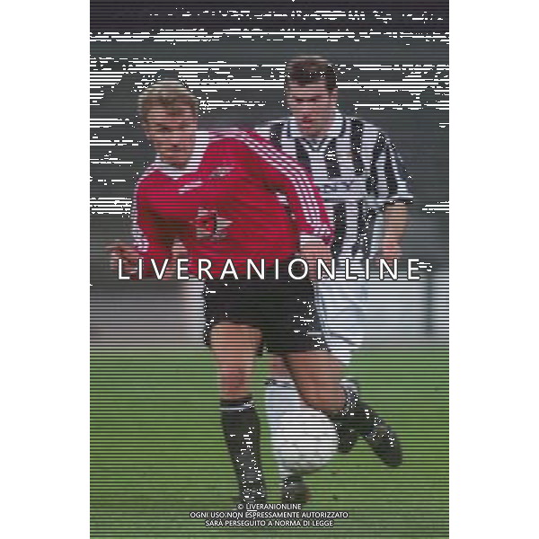 Juventus - Rosenborg Champions League 1998/99 Nella foto : zinedine zidane ph falzone/ag. aldo liverani