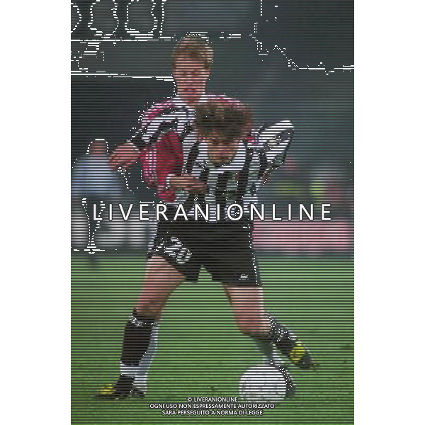 Juventus - Rosenborg Champions League 2001 Nella foto : alessio tacchinardi ph falzone/ag. aldo liverani