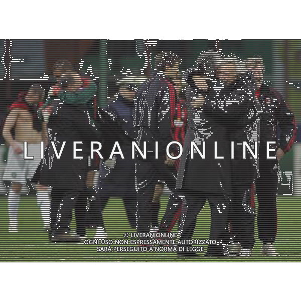 Milano 07/03/2007 Champions League 2006/07 milan-celtic 1:0 nella foto ancelotti carlo e vecchi villiam ph marco luzzani/ag aldo liverani s.a.s.