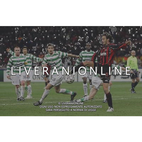 Milano 07/03/2007 Champions League 2006/07 milan-celtic 1:0 nella foto gilardino alberto e o\'dea ph marco luzzani/ag aldo liverani s.a.s.