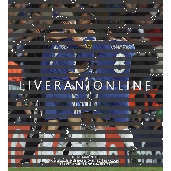 CHELSEA CALCIO 2007 NELLA FOTO ABBRACCI CHELSEA FOTO MARCELLO POZZETTO-AG ALDO LIVERANI