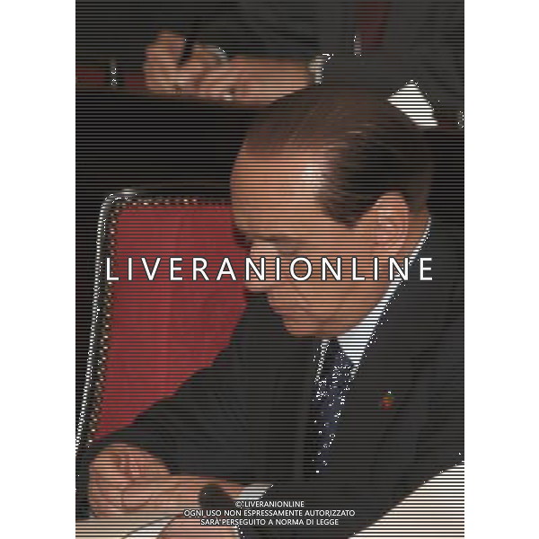 MILANO 13 MARZO 2007 ESAME BILANCIO PREVENTIVO 2007 IN CONSIGLIO COMUNALE PRESENTE SILVIO BERLUSCONI NELLA FOTO:SILVIO BERLUSCONI PH FRANCESCO-AG ALDO LIVERANI