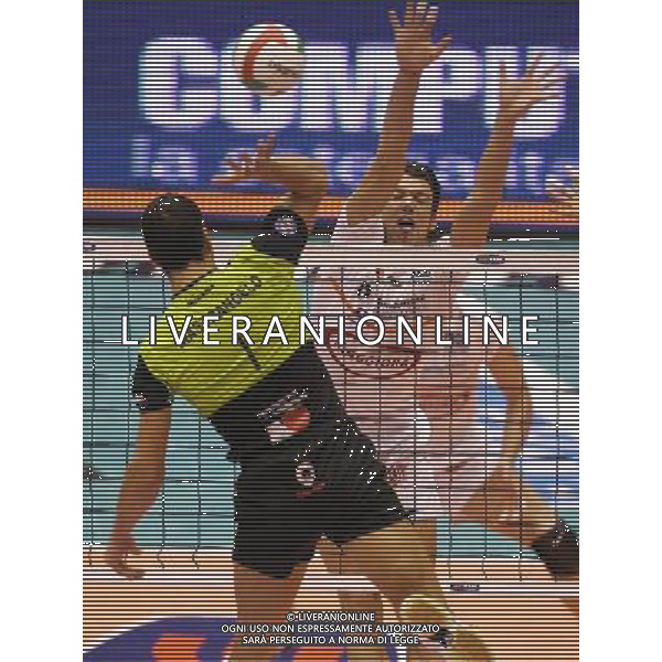 Milano 03/03/2007 TIM CUP A1Final Four 2007 M. Roma Volley - Maggiora Latina nella foto fortunato francesco e mastrangelo luigi ph marco luzzani/ag aldo liverani s.a.s.
