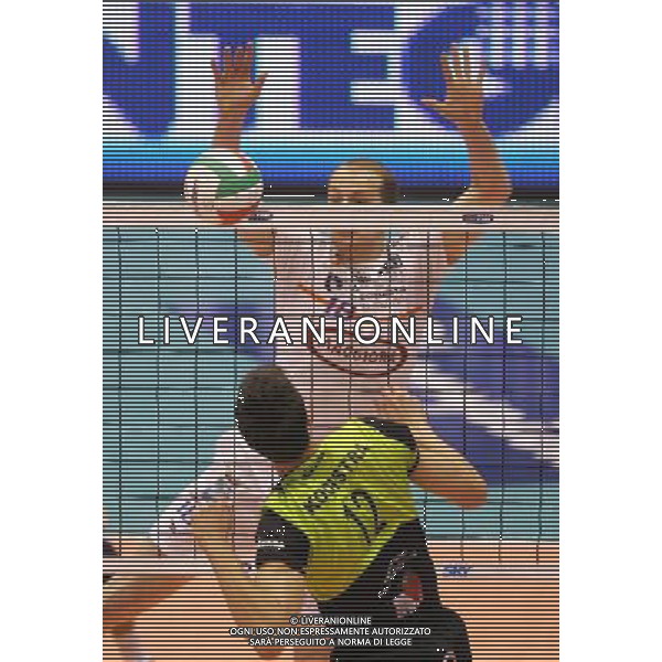 Milano 03/03/2007 TIM CUP A1Final Four 2007 M. Roma Volley - Maggiora Latina nella foto bjelica novica e kooistra wytze ph marco luzzani/ag aldo liverani s.a.s.