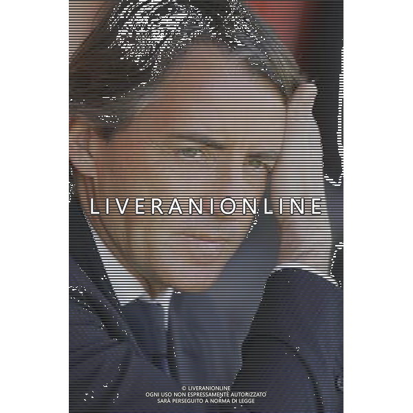 ASCOLI-INTER SERIE A TIM 2007 NELLA FOTO ROBERTO MANCINI AG ALDO LIVERANI