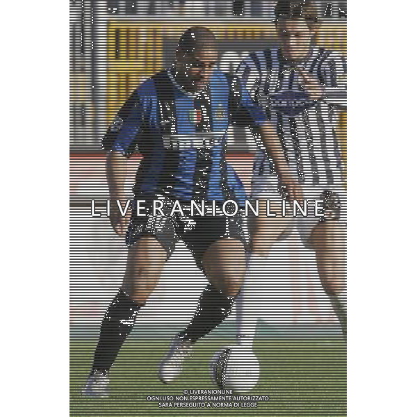 ASCOLI-INTER SERIE A TIM 2007 NELLA FOTO Adriano - Inter AG ALDO LIVERANI