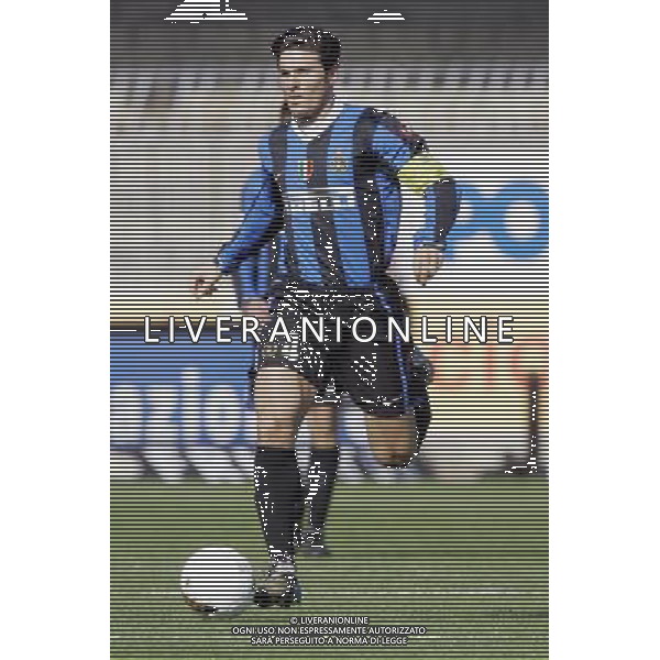 Ascoli-Inter Campionato Calcio serie A 18/03/2007 nella foto: javier Zanetti - Inter ph Rosa/Ag. Aldo Liverani