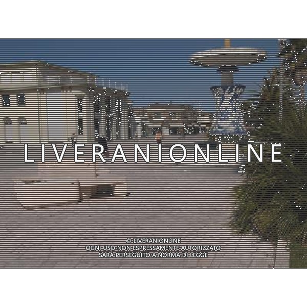 La Passeggiata di Viareggio del lungomare della Versilia Ph aldo umicini/Ag. Aldo Liverani