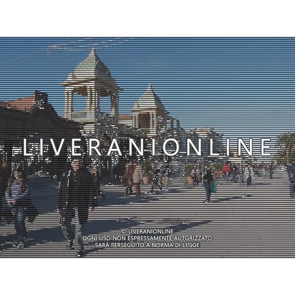La Passeggiata di Viareggio del lungomare della Versilia Ph aldo umicini/Ag. Aldo Liverani