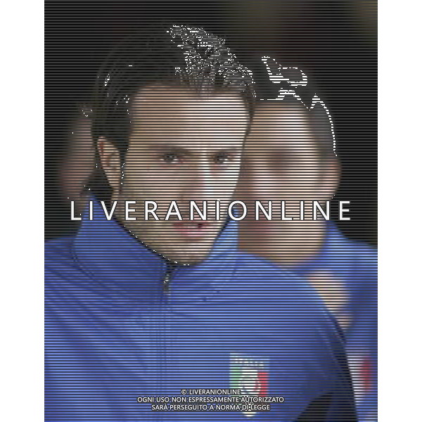 Raduno della Nazionale Italiana a Coverciano (Fi) 20/03/2007 nella foto Alberto Gilardino durante gli allenamenti di questa mattina ph Bucco/Ag. Aldo Liverani