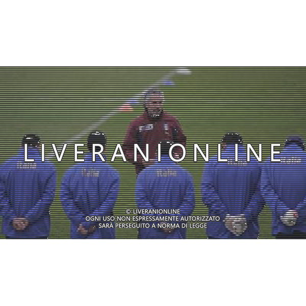 Allenamento della Nazionale Italiana a Coverciano 20/03/2007 nella foto Il CT della Nazionale Italiana di calcio Roberto Donadoni, durante gli allenamenti di oggi pomeriggio a Coverciano. ph Bucco/Ag. Aldo Liverani