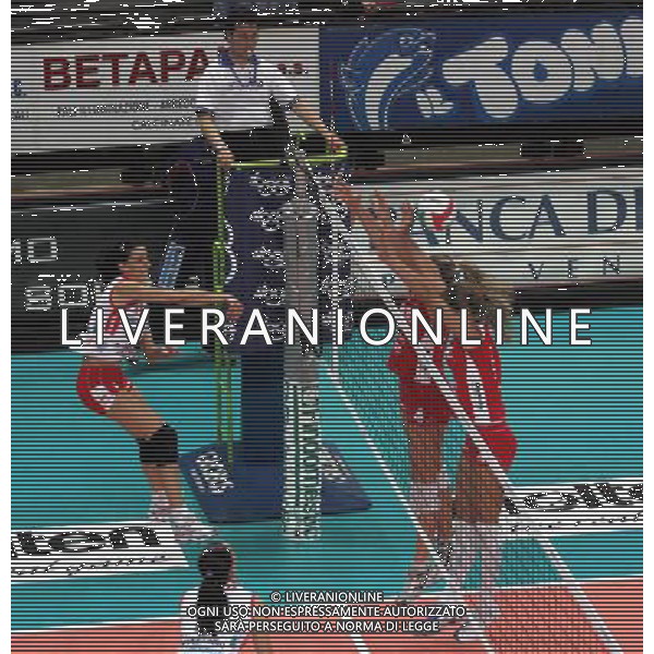 Foppa pedretti bergamo- Minetti Vicenza Volley Femminile 20/03/2007 nella foto la schiacciata della secolo ph Mariani/Ag. Aldo Liverani