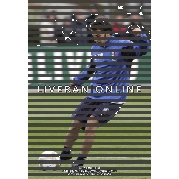 COVERCIANO 21/03/2007 NELLA FOTO Del PIero durante gli allenamenti a Coverciano oggi pomeriggio. AG ALDO LIVERANI