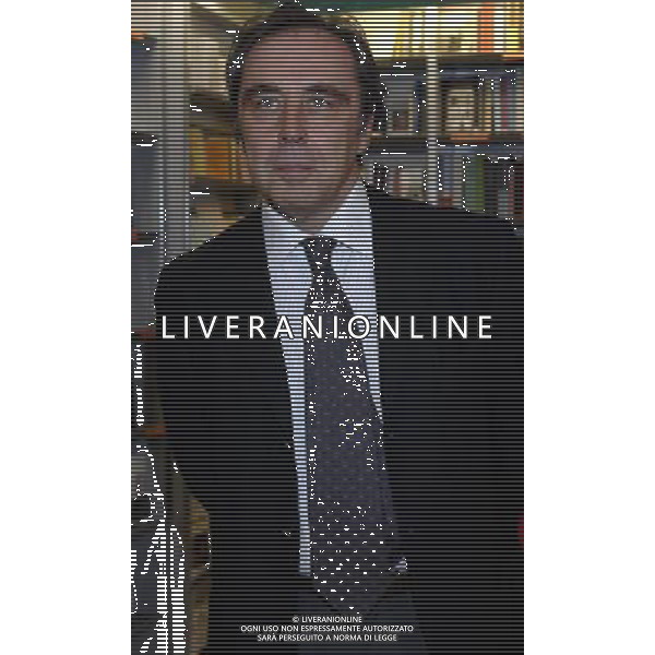 MILANO 21/03/2007 LIBRERIA FELTRINELLI P.ZZA DUOMO PRESENTAZIONE DEL LIBRO DI MASSIMO NAVA \' IL FRANCESE DI FERRO \' NELLA FOTO: MASSIMO NAVA FOTO: PIER MARCO TACCA/Agenzia ALDO LIVERANI