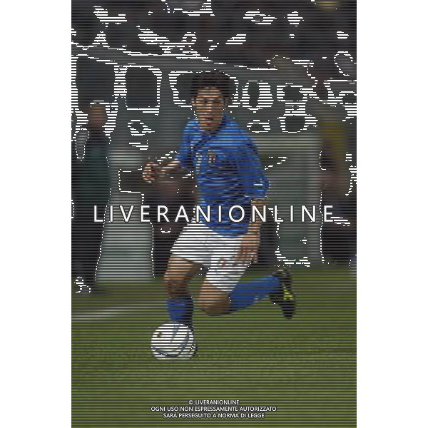 italia-finlandia 29/03/2003 nella foto camoranesi mauro foto aldo liverani CAMORANESI MAURO