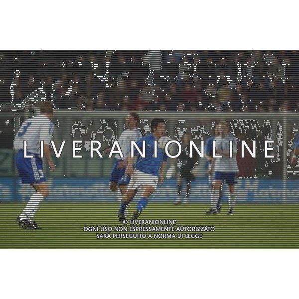 italia-finlandia 29/03/2003 nella foto camoranesi mauro foto aldo liverani