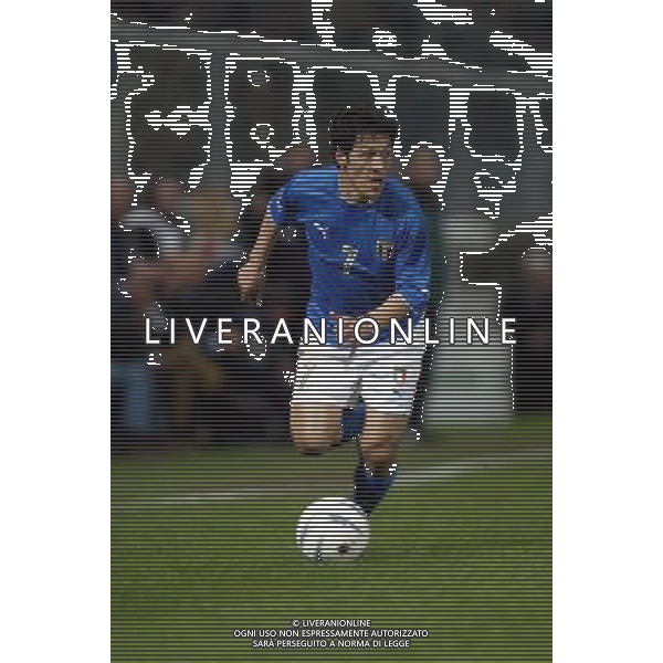 italia-finlandia 29/03/2003 nella foto camoranesi mauro foto aldo liverani