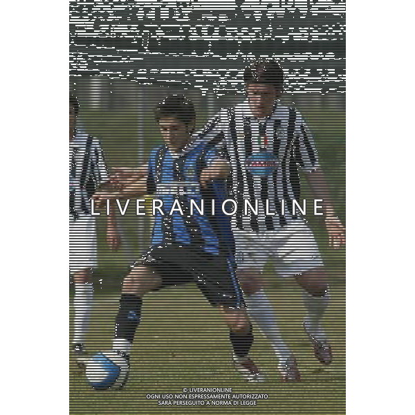 Juventus Inter Andata Coppa Italia Primavera 2006 2007 28-03-2007 Vinovo (To) Nella foto: Bianco e Fautario Ph Alessandro Falzone/AGENZIA ALDO LIVERANI