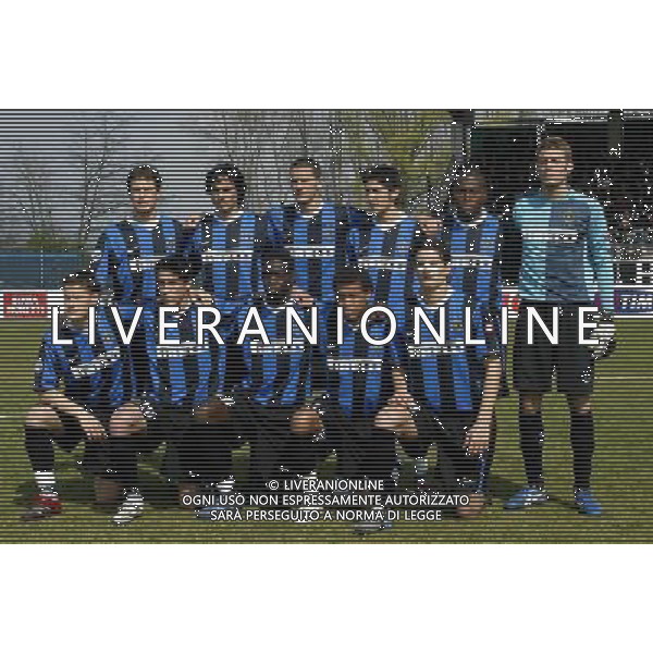 Juventus Inter Andata Coppa Italia Primavera 2006 2007 28-03-2007 Vinovo (To) Nella foto: Formazione Inter Ph Alessandro Falzone/AGENZIA ALDO LIVERANI